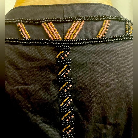 Donn Karan/DKNY beaded rayon & elastin jacket Size 14 - Picture 8 of 13